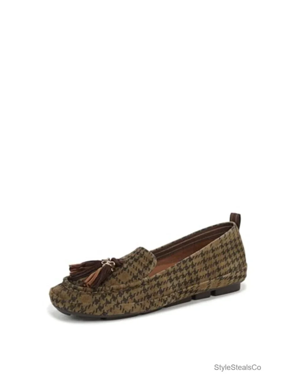 Tassel Loafer with REZORB Cushioning Suede Upper